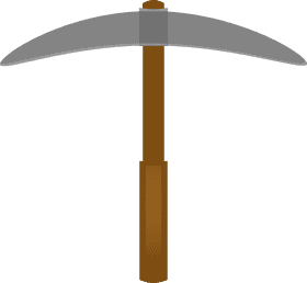 Mining Pickaxe Tool for Heavy-Duty Excavation PNG