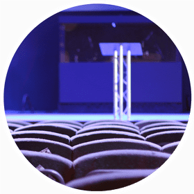 Cinema Stage Where Stories Come Alive PNG