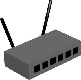 Reliable Wireless Internet Router for Home Use PNG