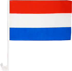 Tri-Color Horizontal Stripes Flag Design PNG