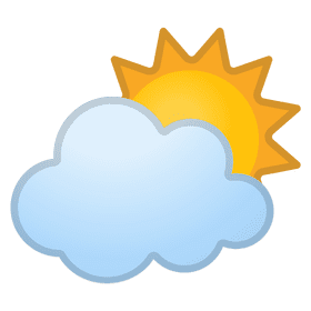 Sunny Cloud Glow PNG