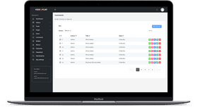 Computer Part Dashboard Interface Overview PNG