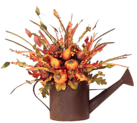 Autumn Harvest Flower Arrangement PNG