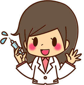 Syringe in Hand The Cheerful Nurse PNG
