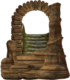 Rock Music's Ancient Stone Stage PNG