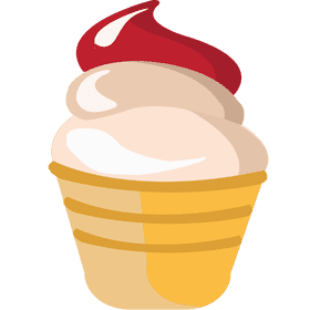Deliciously Swirled Ice Cream Delight PNG