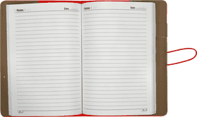 Elegant Blank Notebook for Note-Taking and Organizing PNG