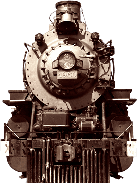 Vintage Power The Classic Train Engine PNG