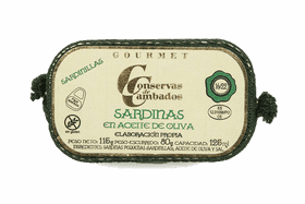 Gourmet Sardines in Olive Oil Delicacy PNG