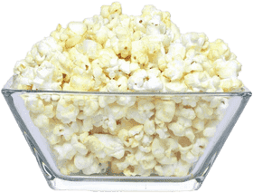 Classic Popcorn Bucket of Crunchy Delights PNG