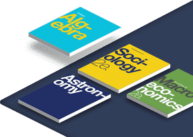 Colorful Textbook Bookstore PNG