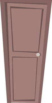 “The Simple Brown Door of Possibilities” PNG
