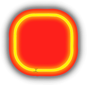 Vibrant Neon Sign in Radiant Colors PNG