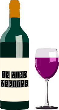 In Vino Veritas The Classic Wine Bottle Experience PNG