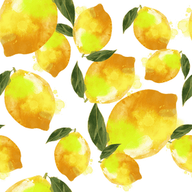 Zesty Lemon Tart Delight Pattern PNG