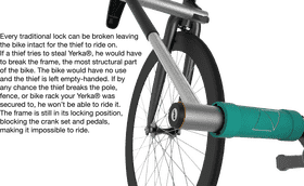 Advanced Security Lock for Maximum Bike Protection PNG