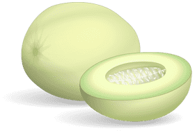 Delightful Melon Slice for Refreshing Treats PNG