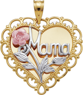 Heartfelt Mama Jewelry with Floral Elegance PNG