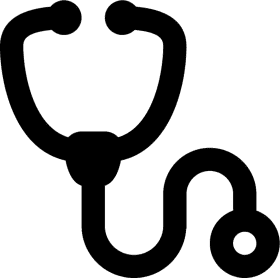 Stethoscope Instrument for Heartbeat Harmony PNG
