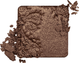 Shimmering Eye Elegance in Bronze PNG