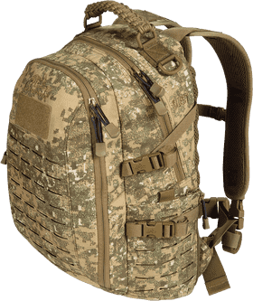 Versatile Camo Hiking Backpack for All Adventures PNG