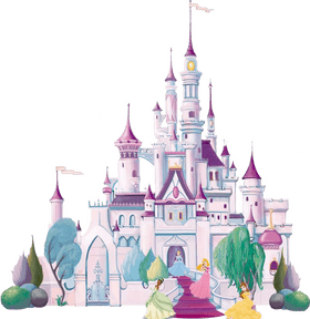 Enchanted Fairy Tale Castle of Dreams PNG