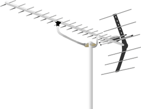 High-Performance Radio Antenna for Clear Signal Reception PNG