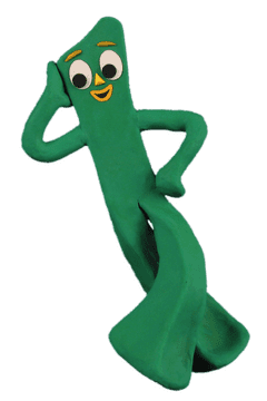 Plasticine Character in a Relaxed Pose PNG