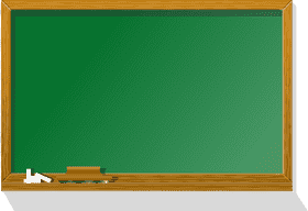 Classic Blackboard for Creative Learning PNG