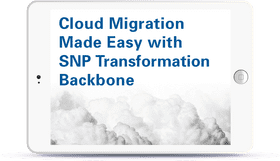 Effortless Cloud Migration with SNP Transformation PNG