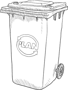 Eco-Friendly Compost Bin for Sustainable Living PNG