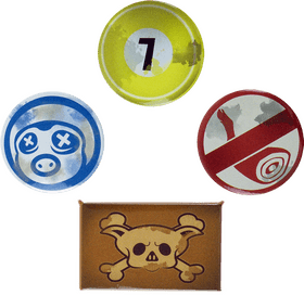 Button Collection Fun Danger and Exploration PNG