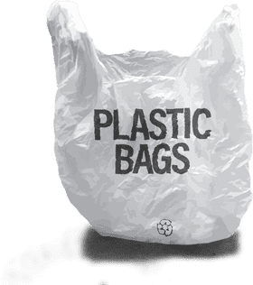 Punching Bag for Plastic Waste Awareness PNG