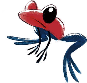 Poisonous Beauty of the Rainforest PNG