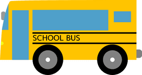 Bright and Cheerful School Bus Adventure PNG