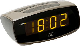 Sleek Digital Alarm Clock Design PNG