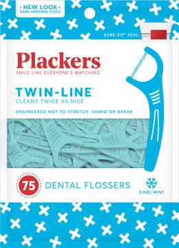 Pack of Dental Flossers for Superior Clean PNG