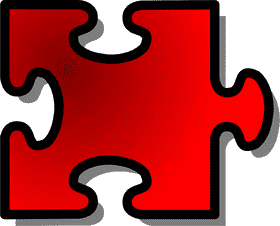 Jigsaw Pieces of Creativity and Connection PNG
