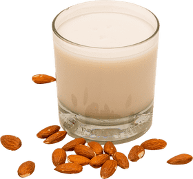 Creamy Almond Milk Carton Delight PNG