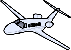 Sleek Jet Engine Craft in Flight PNG