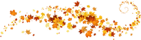 Whirling Dance of Autumn Leaves PNG