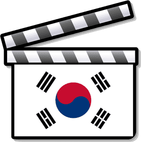 Movie Clapperboard Symbol of Korean Cinema PNG