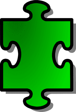 Interlocking Jigsaw Pieces of Creativity PNG