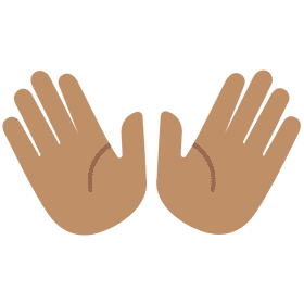 Welcoming Hands Open to the World PNG