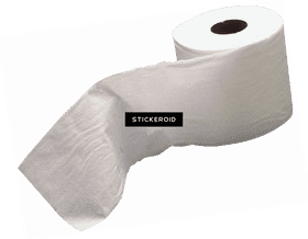 Elegant Paper Sheet Roll with Soft Texture PNG