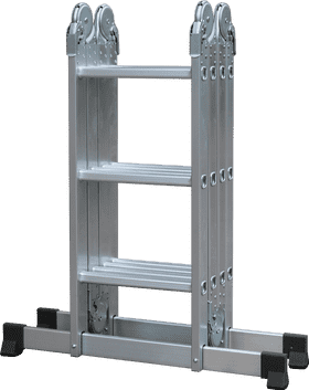 Versatile Folding Ladder for Easy Access PNG