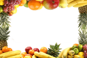 Fruit Wonderland A Colorful Medley of Nature's Bounty PNG