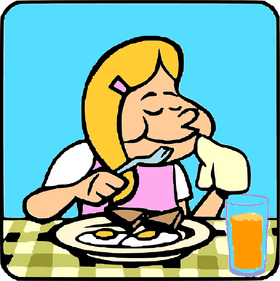 Delicious Food Moment Savoring Every Bite PNG
