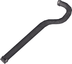Curved Radiator Hose for Efficient Cooling PNG