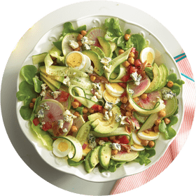 Vibrant Presentation A Fresh Salad Delight PNG